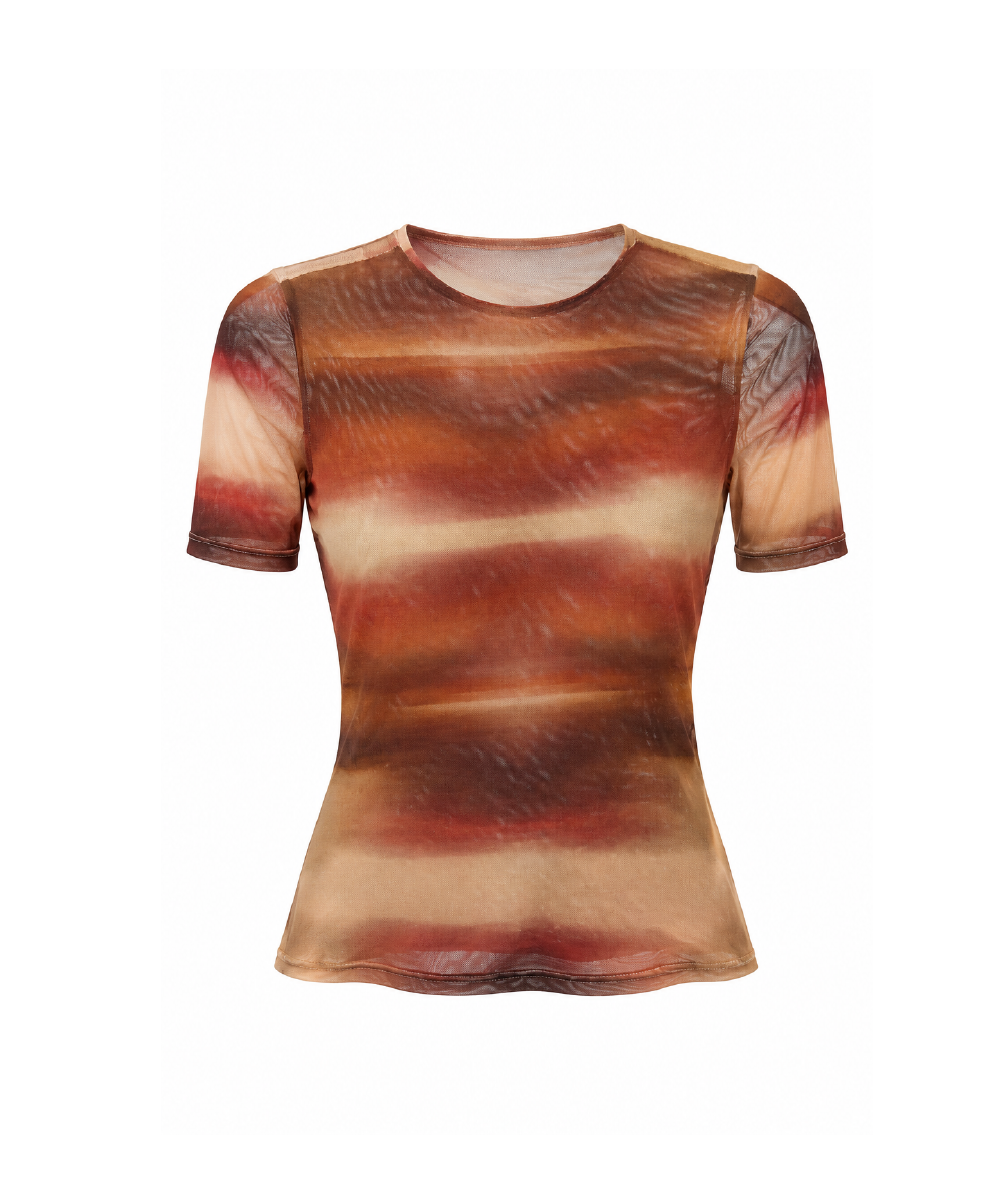 CAMISETA SAFIRA TULE AURA